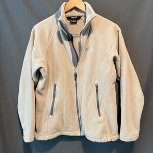 Millet Polartec Fleece Jacket LD Montana M Size Medium Beige